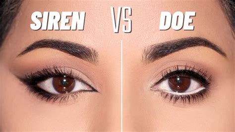 siren eyes vs doe eyes|siren like eyes.